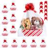 Thenshop 44 Pcs Empty Gift Basket Bulk,Basket Gifts, Red, White, Stripe view 1