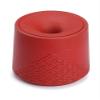 NTIYOU Ashtray 1Pc Table Funnel Shaped Ceramic Ashtray with Lid Convenience Windproof for Closed Red Home view 1