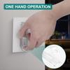 CLYMENE 4 Pack Light Switch Cover Guard, Child Proof Wall Switch Cover view 4