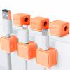 smofish Magnetic Cord Organizer Holder, 6 Pack Desk Cable Clips Management, Hide Phone Charging Cable Keeper, Strong Adhesive Wire Charger Holder for Nightstand, Kitchen Appliances, Office Supplies view 1