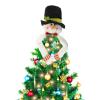 Xmas Tree Topper Stuffed Christmas Decoration Ornament, Cloth PP Cotton view 4