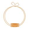 DYNAMI 10 Pcs Metal Flower Basket Gold Vases for Wedding Flowers Decorations,Metal Geometric Gold Centerpiece Elegant Wedding Centerpieces for Tables(Double Circle) view 1
