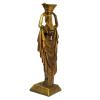 Fengshuibringluck Nubian Maiden Goddess Ancient Egyptian Beauty Resin Statue Indoor Office Decoration view 2