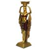 Fengshuibringluck Nubian Maiden Goddess Ancient Egyptian Beauty Resin Statue Indoor Office Decoration view 3