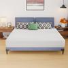 PayLessHere | 10 Inch King Mattress | Medium Firm Gel Memory Foam Mattress | White | with Washable Zipper Cover | for Pressure-Relieving Cool Sleep | Bed in a Box, CertiPUR-US Certified view 1