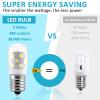 MIFLUS E17 LED Bulb Microwave Oven Appliance Light Bulb Super Power Saving Multiple Purpose Under Hood Over Stove Lights-3W(Equal to 40W Incandescent),380LM,6000K Daylight White-1 Pack view 3
