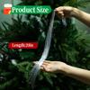 Sfcddtlg 12000 Strands Christmas Icicles Tinsel- Laser Silver Christmas Tree Tinsel Foil Fringe Icicles- Christmas Tree Iridescent Tinsel for Christmas Birthday Wedding Party Hanging Decoration view 2