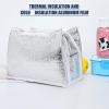 4PCS Insulated Lunch Bags 4PCS Bento Bags Cute Lunch Tote Bag Small Cooler Bags Waterproof Cartoon Lunch Box Bag for Work Picnic (Animal Series 1) view 3
