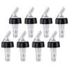 8 Pcs Automatic Measured Liquor Pour Spout, Alcohol Bottle Pourers, 1 Oz/ 30 Ml Jigger, Quick Shot Spirit Measure Pourer Drinks Wine Cocktail Dispenser Home Bar Tools view 1