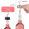 8 Pcs Automatic Measured Liquor Pour Spout, Alcohol Bottle Pourers, 1 Oz/ 30 Ml Jigger, Quick Shot Spirit Measure Pourer Drinks Wine Cocktail Dispenser Home Bar Tools view 3