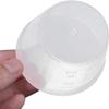 AKOAK Plastic Transparent rice Measuring Cup, 160ml Rice Cooker Measuring Cup, Double Scale Rice and Dry Material Measuring Cup, Kitchen Supplies - Pack of 2 view 2