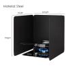 Anti Splatter Shield Guard 12 14 16 18 20 Inch Tall, 3 Sided Nonstick Oil Splash Guard Resistant Oil Baffle, Foldable Grease Splatter Screen for Stove Countertop Cooking Frying (Size : 40x40x35cm/15. view 3
