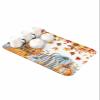 Thanksgiving Dish Drying Stone Mat for Kitchen Counter, Absorbent Dish Mat Fall Pumpkin Maple Leaves Microfiber Non-Slip Coffee Mat Diatomaceous Earth Mat for Coffee Bar, 16 Inch x 24 Inch view 1