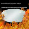 SAGIDAR Round Table Top Tempered Glass, Tempered Glass Round Table Top, Clear Table Top, 14IN 20IN 24IN 34IN 40IN, Round Table Top Made of Tempered Glass, Clear Glass High Gloss view 3
