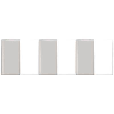 LXBAMKEA Kid's Anti-Collision Wall Stickers, Self-Adhesive 3D Wall Panels, Headboard Background Decor Wall Cushion, Living Room Playroom Bedroom Waterproof Protection Wall Pad (Color : Grey+White, S