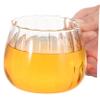 Alipis 2pcs Glass Pumpkin Cups Water Cup Large Capacity Water Cup Household Water Cup Glass Milk Cup Coffee Mug Decorative Beer Cup Drinking Mug Transparent Whiskey Cup Milk Mug view 3