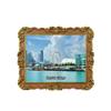 Navy Pier Chicago Illinois USA Refrigerator Magnet 3D Travel Souvenir Fridge Decoration Magnetic Sticker Craft Collection view 1