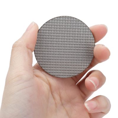 Coffee Portafilter Puck Screen,50m Filter Fineness Coffee Filter Mesh Plate,Stainless Steel Coffee Making Filter Screen for Coffee Mashine,Reusable Coffee Accessories for Coffee Maker(53.5mm)
