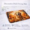 Caroline's Treasures DAC1049DDM Golden Retriever Fall Dish Drying Mat Absorbent Dish Drying Mat Pad for Kitchen Counter Dish Drainer Mat for Countertop, 14 x 21", Multicolor view 4
