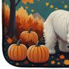 Caroline's Treasures DAC1080DDM Westie Fall Dish Drying Mat Absorbent Dish Drying Mat Pad for Kitchen Counter Dish Drainer Mat for Countertop, 14 x 21", Multicolor view 4