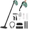 S AFSTAR Handheld Steam Cleaner, 1400W Pressurized Steamer with 14-Piece Accessories & Child Lock, Multipurpose Portable Steamshot Steam Mop for Cleaning Kitchen Floor Sofas Car Windows (Green) view 1