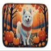 Caroline's Treasures DAC1006DDM American Eskimo Fall Dish Drying Mat Absorbent Dish Drying Mat Pad for Kitchen Counter Dish Drainer Mat for Countertop, 14 x 21", Multicolor view 1