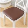 1/2/4 Pack Chair Cushion Imitation Leather Dining Chair Cushion Horseshoe Seat Cushion,Non-Slip Dining Kitchen Chair Pad (Color : Dark Green, Size : 40 * 43(2PACKS)) view 1