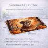Caroline's Treasures DAC1026DDM Boxer Fall Dish Drying Mat Absorbent Dish Drying Mat Pad for Kitchen Counter Dish Drainer Mat for Countertop, 14 x 21", Multicolor view 3