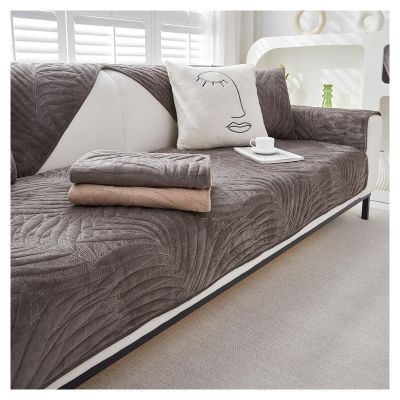 Couch Cover for Dogs l Shape Corner Sofa,Velvet Thick Sofa Slipcover 2/3 Cushion Non Slip Reversible Quilted Sofa Cover, Furniture Protector Sofa Cover Washable ( Color : #25 , Size : 90x160cm/1PC )