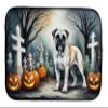 Caroline's Treasures DAC2025DDM Boxer Spooky Halloween Dish Drying Mat Absorbent Dish Drying Mat Pad for Kitchen Counter Dish Drainer Mat for Countertop, 14 x 21", Multicolor view 1