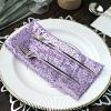 50 pcs 20-Inch Lavender Sequins Napkins - for Wedding Party Restaurant Holiday Dinner view 4