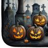 Caroline's Treasures DAC2066DDM Black Pug Spooky Halloween Dish Drying Mat Absorbent Dish Drying Mat Pad for Kitchen Counter Dish Drainer Mat for Countertop, 14 x 21", Multicolor view 4
