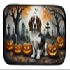 Caroline's Treasures DAC2057DDM Welsh Springer Spaniel Spooky Halloween Dish Drying Mat Absorbent Dish Drying Mat Pad for Kitchen Counter Dish Drainer Mat for Countertop, 14 x 21", Multicolor view 1