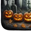 Caroline's Treasures DAC2057DDM Welsh Springer Spaniel Spooky Halloween Dish Drying Mat Absorbent Dish Drying Mat Pad for Kitchen Counter Dish Drainer Mat for Countertop, 14 x 21", Multicolor view 4