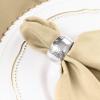 Balsa Circle 60 pcs 17-Inch Beige Polyester Luncheon Napkins - for Wedding Party Reception Catering Events Restaurant Kitchen Home view 4