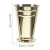 VILLCASE Stainless Steel Wine Cup Unbreakable and Stackable Cocktail Tumbler for Bars Parties and Outdoor Events Lightweight and Easy to Clean view 2