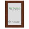 wallsthatspeak 10x28 Dark Walnut Rustic Pine Picture Frame for Posters Puzzles or Artwork, 2-Inch Wide Border Moulding Photo Frames view 1