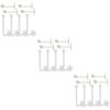 Cabilock 24pcs Elegant Hairband Hangers Decorative Wall Hangers Multi-Function Jewelry Home Storage view 1