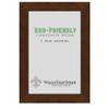 wallsthatspeak 12x22 Mocha Walnut Picture Frame for Posters Puzzles or Artwork, 2-Inch Wide Border Moulding Photo Frames view 1