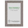 wallsthatspeak 6x14 Gray Barnwood Picture Frame for Posters Puzzles or Artwork, 2-Inch Wide Border Moulding Photo Frames view 1