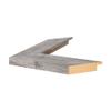 wallsthatspeak 6x14 Gray Barnwood Picture Frame for Posters Puzzles or Artwork, 2-Inch Wide Border Moulding Photo Frames view 2