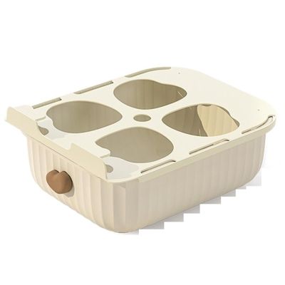 AOKLEY Socks Storage Box Underwear and Underwear Storage Box, Household Wardrobe Drawer Wall Mounted Storage Box, Sock Sorting Box Wardrobe Storage Box (Color : Gold, Size : 1)