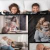 Custom Blanket with Picture, Best Granddaughter Ever Personalized Photo Blanket for Daughter From Mom Grandma, Customized Throw Blankets Personalized Gifts for Birthday Daughter Sister Christmas view 4