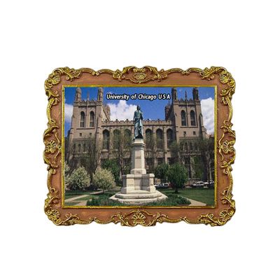 Chicago Illinois USA Refrigerator Magnet 3D Travel Souvenir Fridge Decoration Magnetic Sticker Craft Collection