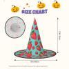 SSIMOO Cute Strawberry Fashion-Forward Halloween Witch Hat For Women-Your Go-To Piece For Halloween Costume Assemblies view 3