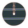 Christmas Tree Skirt 36" MacNeil of Barra Clan Tartan Linen Xmas Tree Skirt for Holiday Party Christmas Tree Mat Decorations Indoor Outdoor view 1