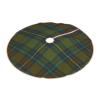 DKJlitter Christmas Tree Skirt, County Kerry Irish Tartan Xmas Tree Skirts Mat Farmhouse Rustic Xmas Holiday Indoor Party Outdoor Decoration 30 inches view 3