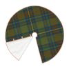DKJlitter Christmas Tree Skirt, County Kerry Irish Tartan Xmas Tree Skirts Mat Farmhouse Rustic Xmas Holiday Indoor Party Outdoor Decoration 30 inches view 4