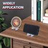Moicstiy 6 Pack Acrylic Easel Stand Plastic Sports Card Display Stand Coin Display Holder stand for Display Magnetic Card Holder,Book,Picture,Challenge Medals(Height: 2) view 4