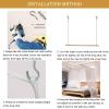 Bed Canopy for Girls & Adults, King to Twin Sizes - White Tulle Canopy Bed Curtains with Frame, 59" x 255" view 4